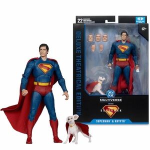 McFarlane Toys DC Multiverse Superman & Krypto Action Figure - NEVER OPENED